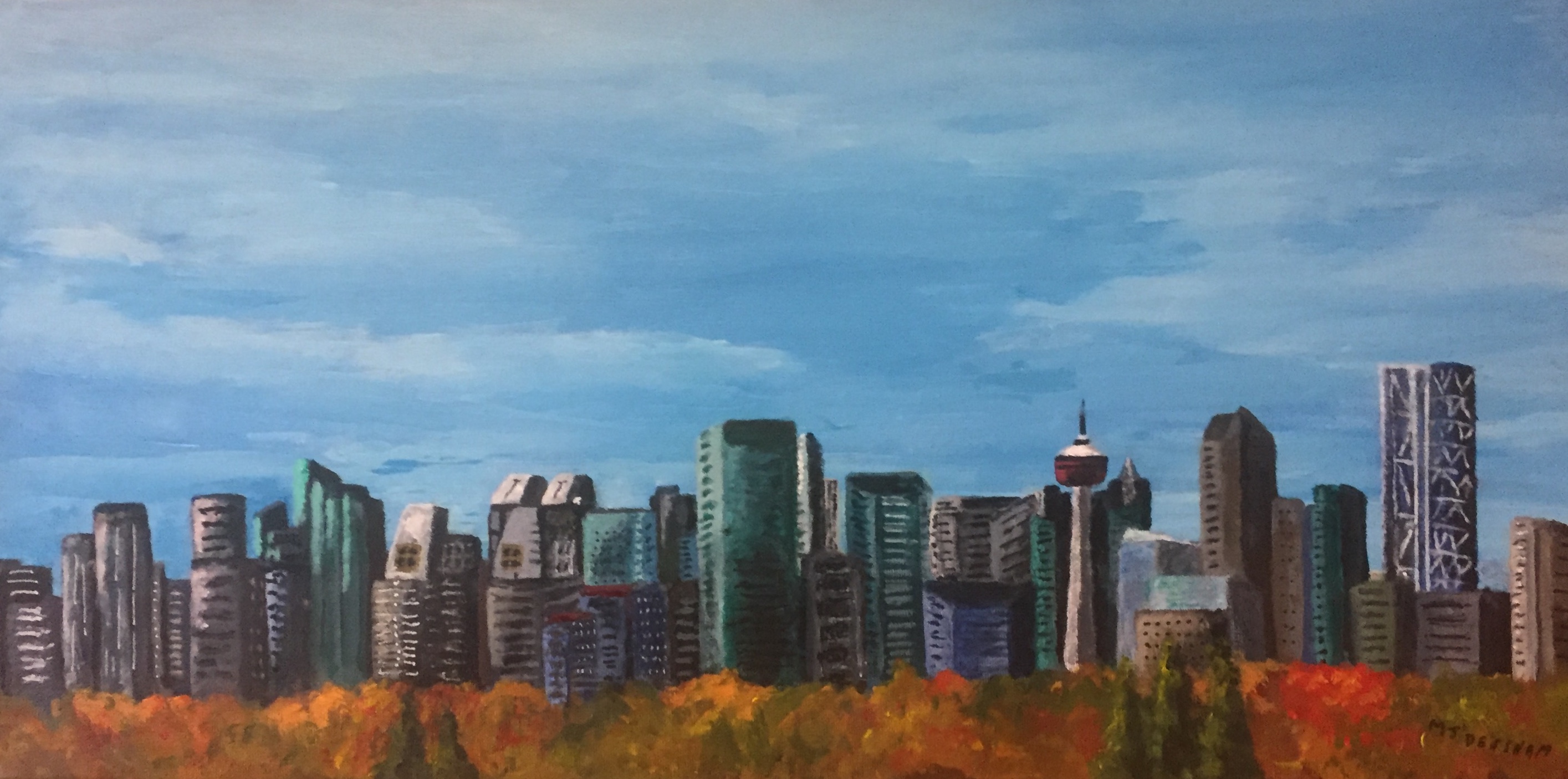 Calgary City Skyline