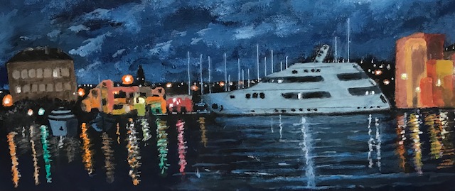 Marina reflections